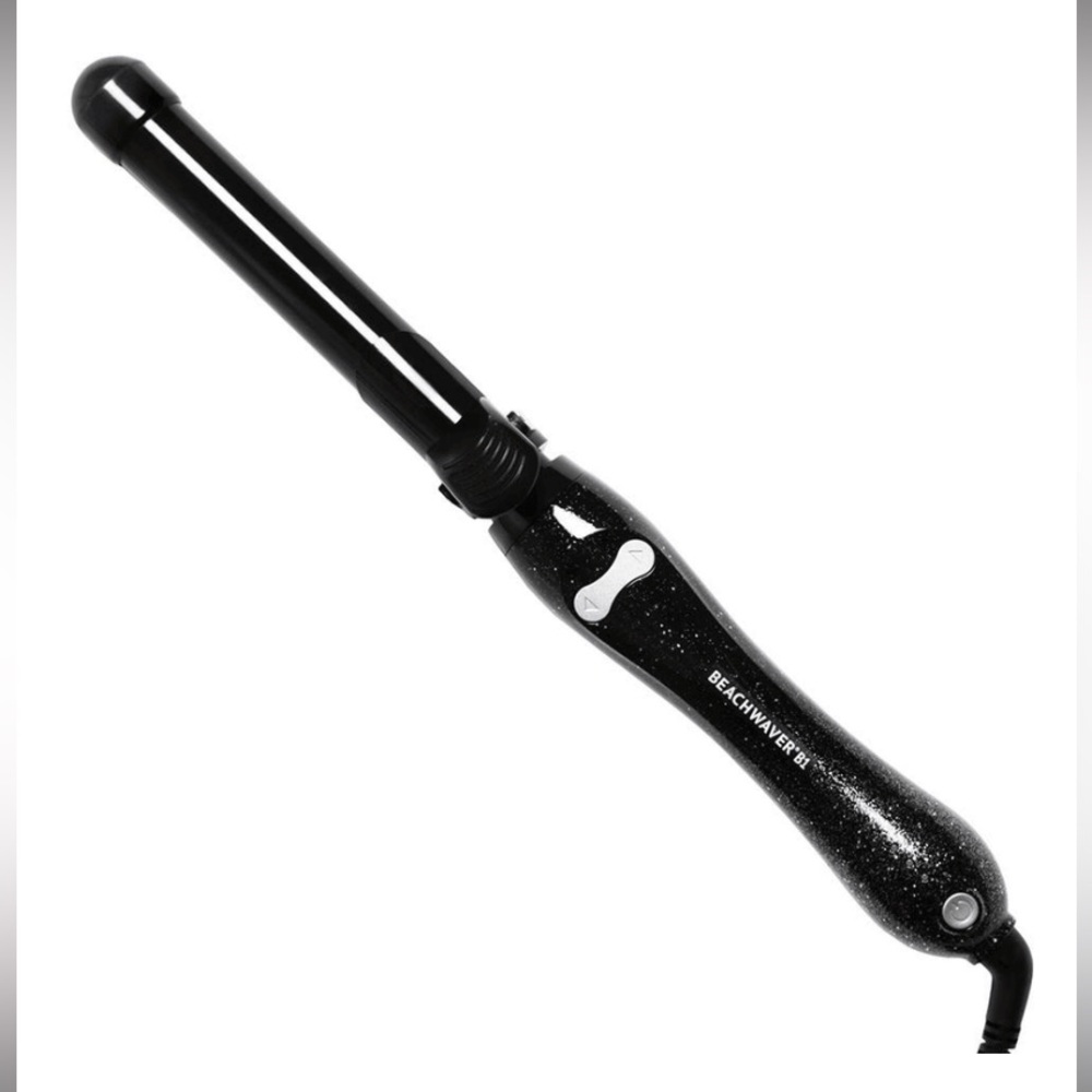 BEACHWAVER B1 ROTATING CURLING IRON - GLITTER BLACK